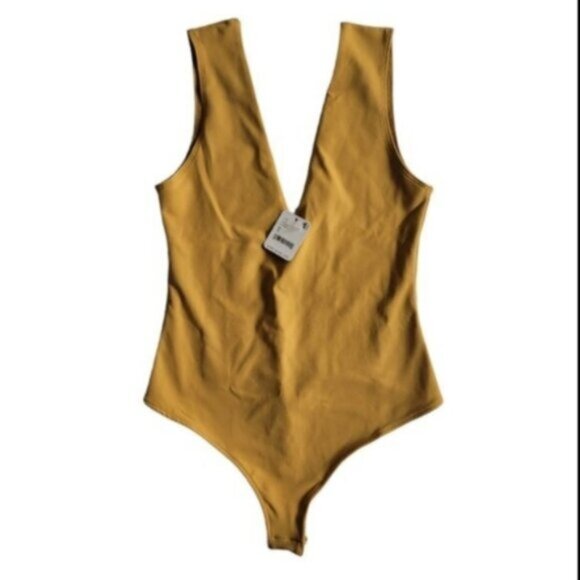 Free People Keep It Sleek Duo Robin Bodysuit Size S - Picture 3 of 9